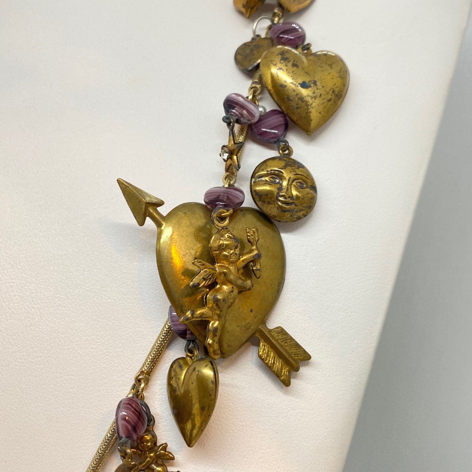 Pididdly links heart necklace on sale