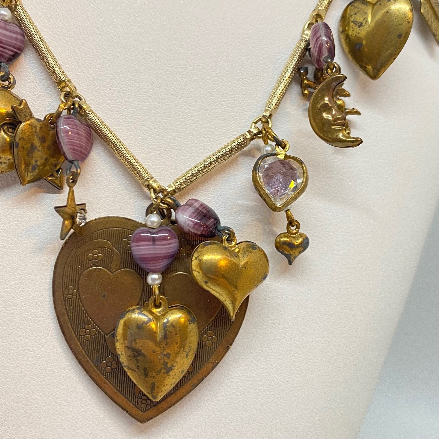 Pididdly links heart necklace on sale